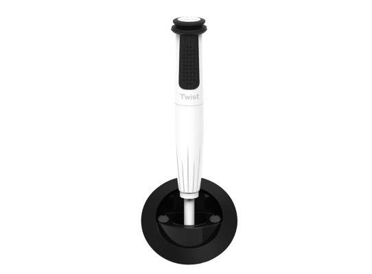 Whale Twist Black Angled Integrated Shower Set