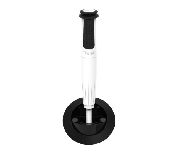 Whale Conjunto Ducha Integrado Twist Negro en Angulo