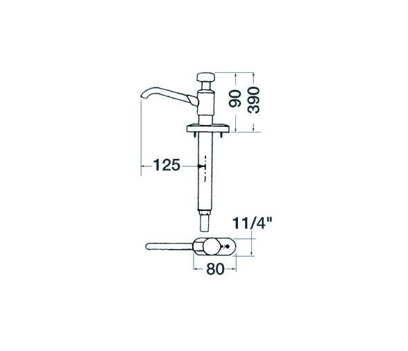 Whale Grifo Bomba Manual V PUMP GP0650