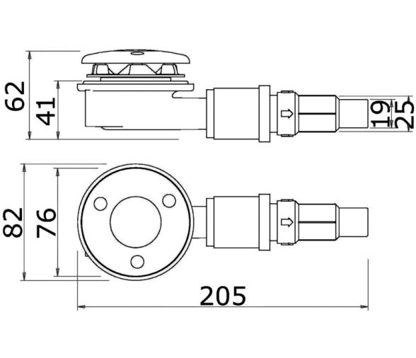 Whale Tapón de Drenaje con Sensor IC