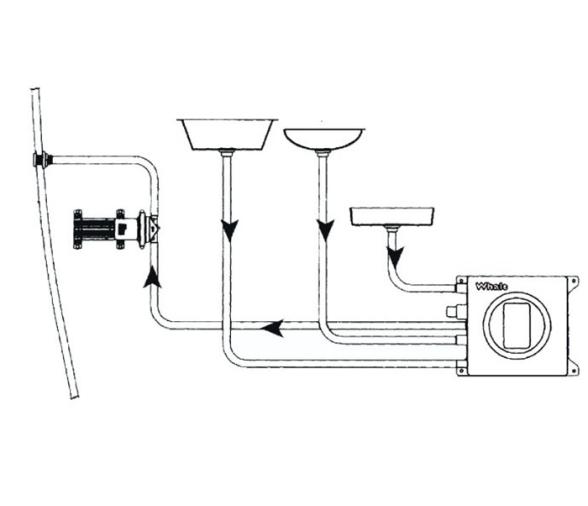 Whale Deposito de Aguas Grises con Sensor IC