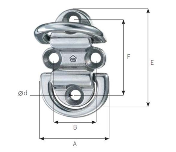Wichard Cadenotes Articulados Dobles