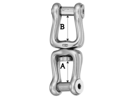 Wichard Swivel with Two Shackles with Allen Key Latch HR