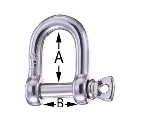 Wichard Grilletes Cortos Titanio