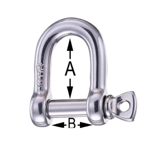 Wichard Grilletes Cortos Titanio