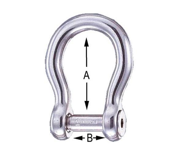 Wichard Grilletes Lira  con Pasador de Llave Allen