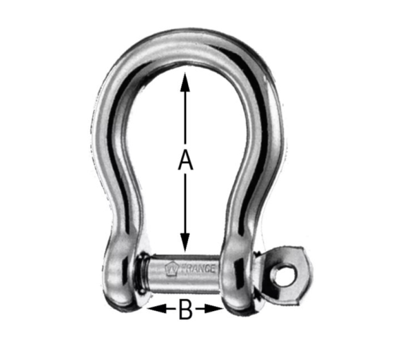 Wichard Grilletes Lira con Pasador Imperdible