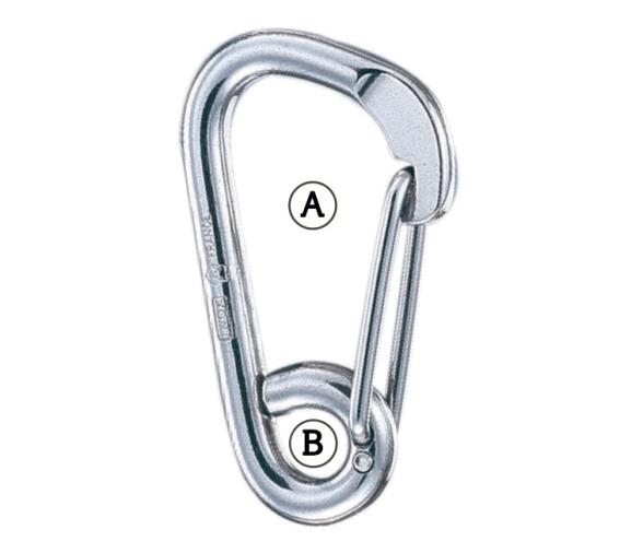 Wichard Mosquetones Bomberos Asimetricos