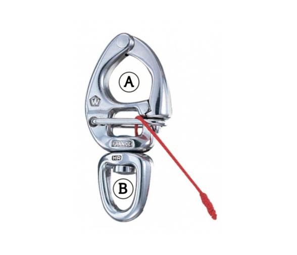 Wichard Mosquetones con Anilla Giratoria