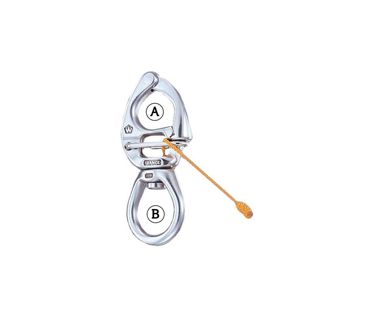 Wichard Big Fixed Eye Drifter Carabiners
