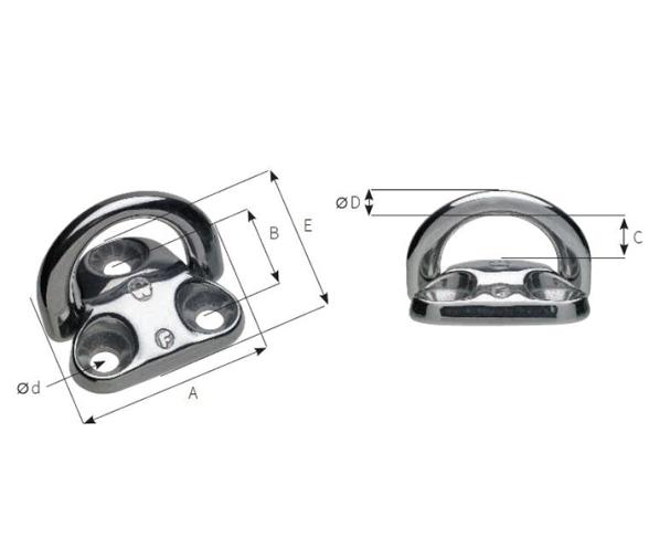 Wichard Cadenotes Articulados de Titanio