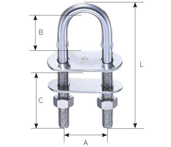 Wichard Cadenotes con Dos Pletinas