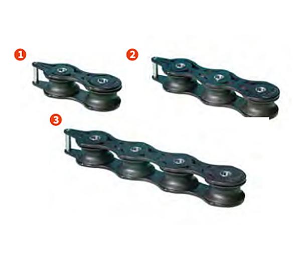 Wichard Cajas de Reenvio Apilables con Rodamientos Cabo 4-12mm