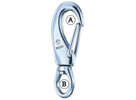 Wichard Security Carabiners with Swivel Ring
