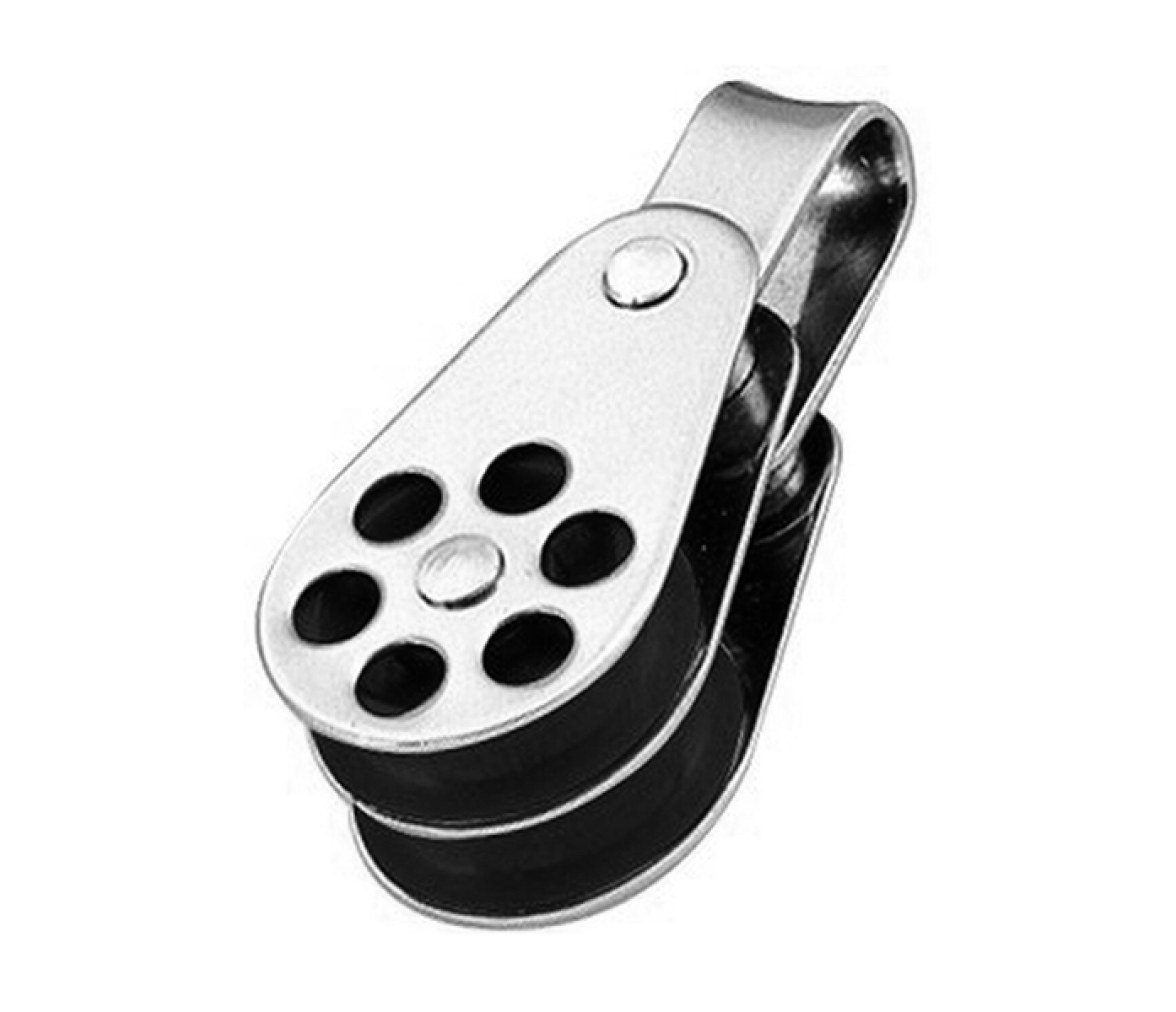 Wichard Polea Doble con Anilla Inox