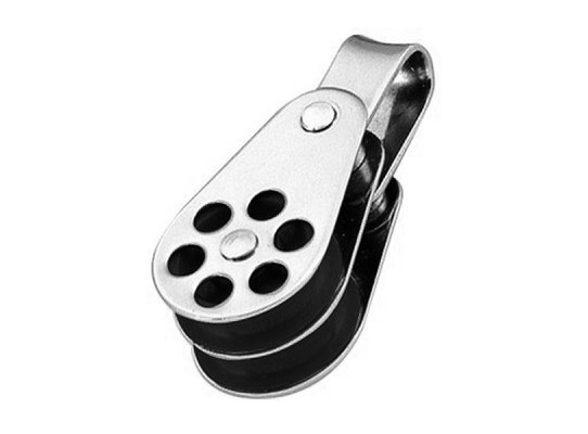 Wichard Polea Doble con Anilla Inox