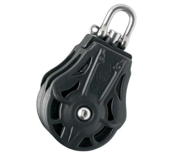 Wichard Polea Doble con Grillete Giratorio Cabo 8-14 mm