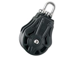 Wichard Polea Doble con Grillete Giratorio con Rodamiento Cabo 8-14 mm