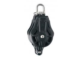 Wichard Polea Doble con Grillete Giratorio y Arraigo Cabo 8-14 mm