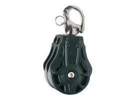 Wichard Polea Doble con Mosqueton de Driza Giratorio