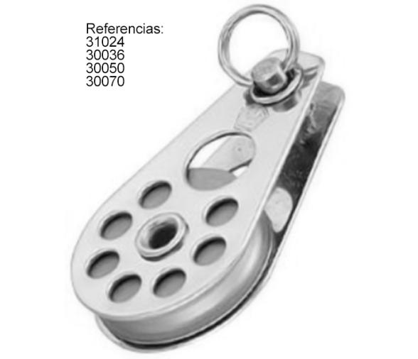 Wichard Polea para Cables con Roldana de Aluminio