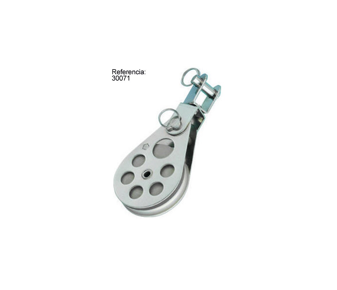 Wichard Cable Pulley with Aluminum Roller