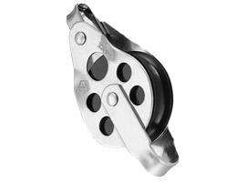 Wichard Polea Simple con Envite, Anilla y Arraigo para Pie de Palo Cabo 10mm