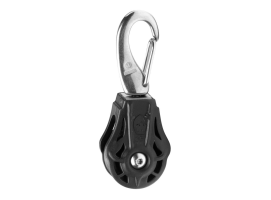 Wichard Simple Pulley with Rotating Safety Carabiner Cabo 8 mm