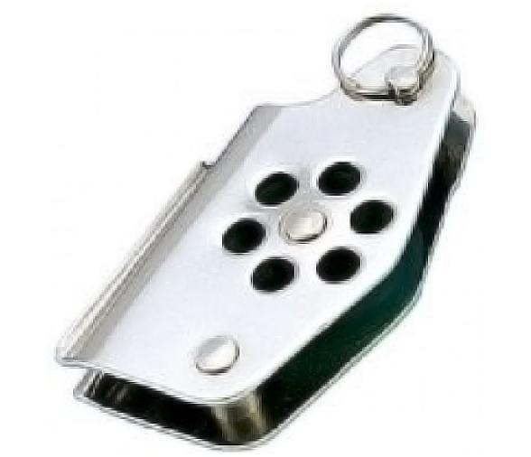 Wichard Polea Simple con Pasador, Arraigo y Mordaza Inox Cabo 4-6 mm