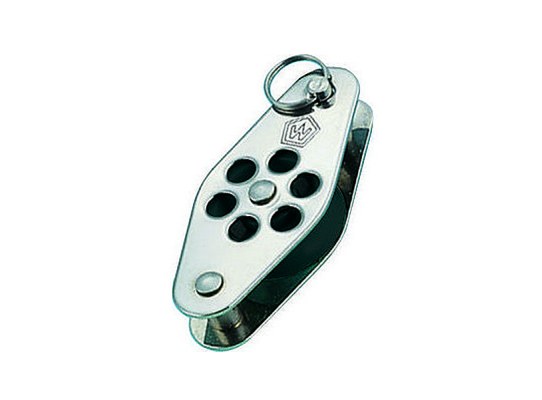 Wichard Polea Simple con Pasador y Arraigo Inox Cabo 4-6 mm