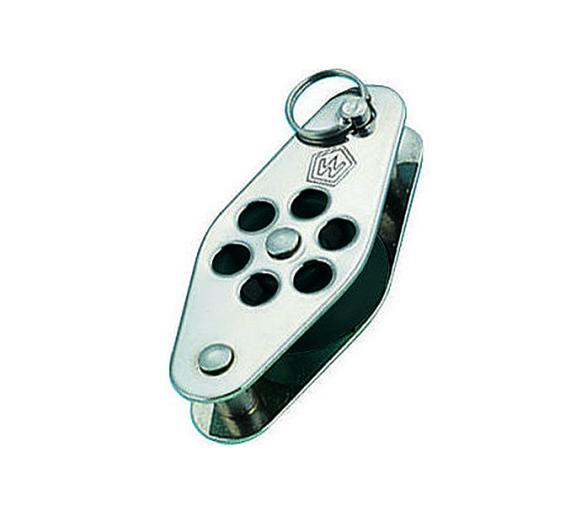 Wichard Polea Simple con Pasador y Arraigo Inox Cabo 4-6 mm