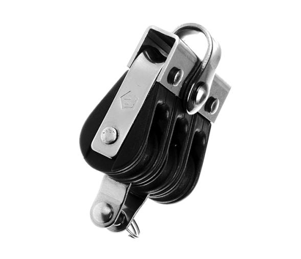 Wichard Polea Triple con Anilla y Arraigo con Rodamiento Cabo 4-8 mm