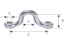 Wichard Round Bridges Stainless Steel