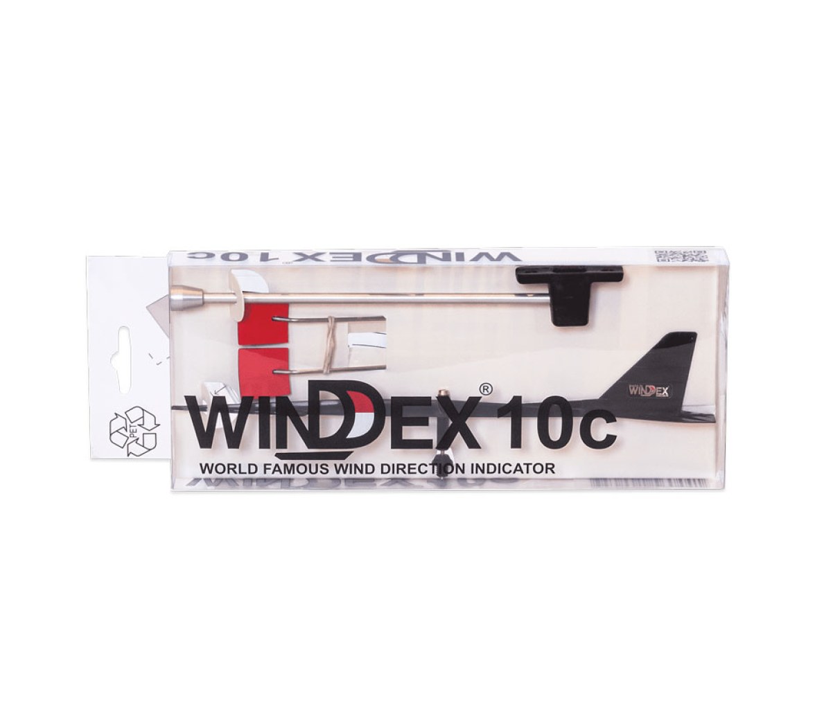Indicador de viento WINDEX 10, 250 mm, para embarcaciones de hasta 9 metros