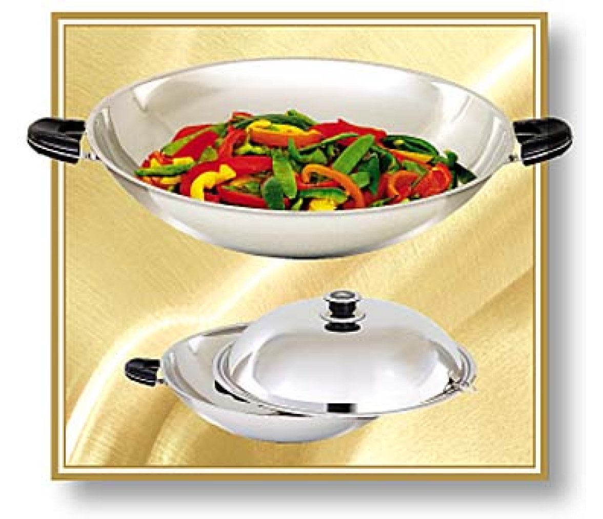 Wok Acero Inoxidable Barbacoa Magma