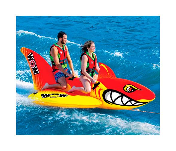 WOW Deslizador Tiburon 2 personas