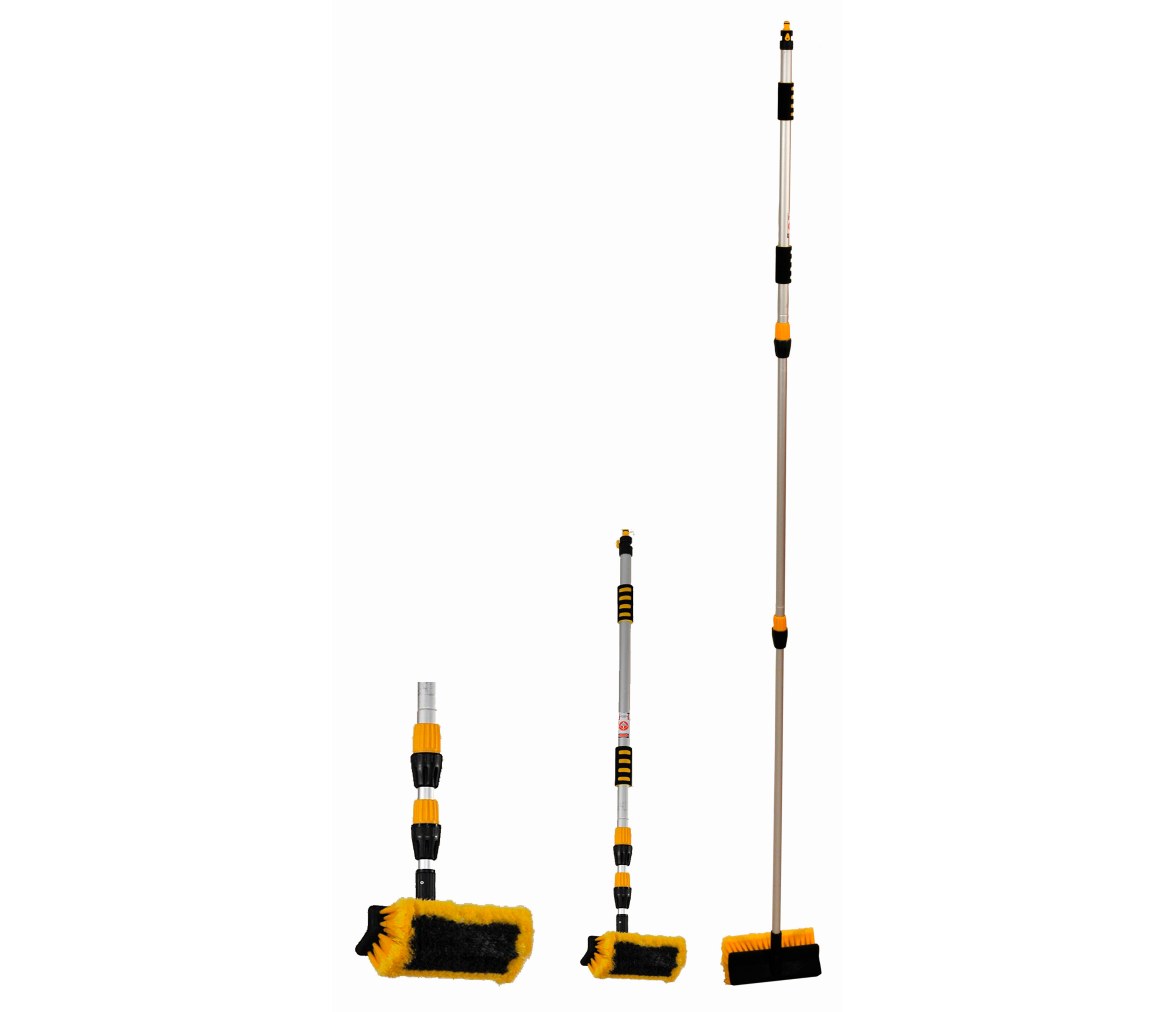 Yachticon Cepillo con Mango Telescopico Deluxe