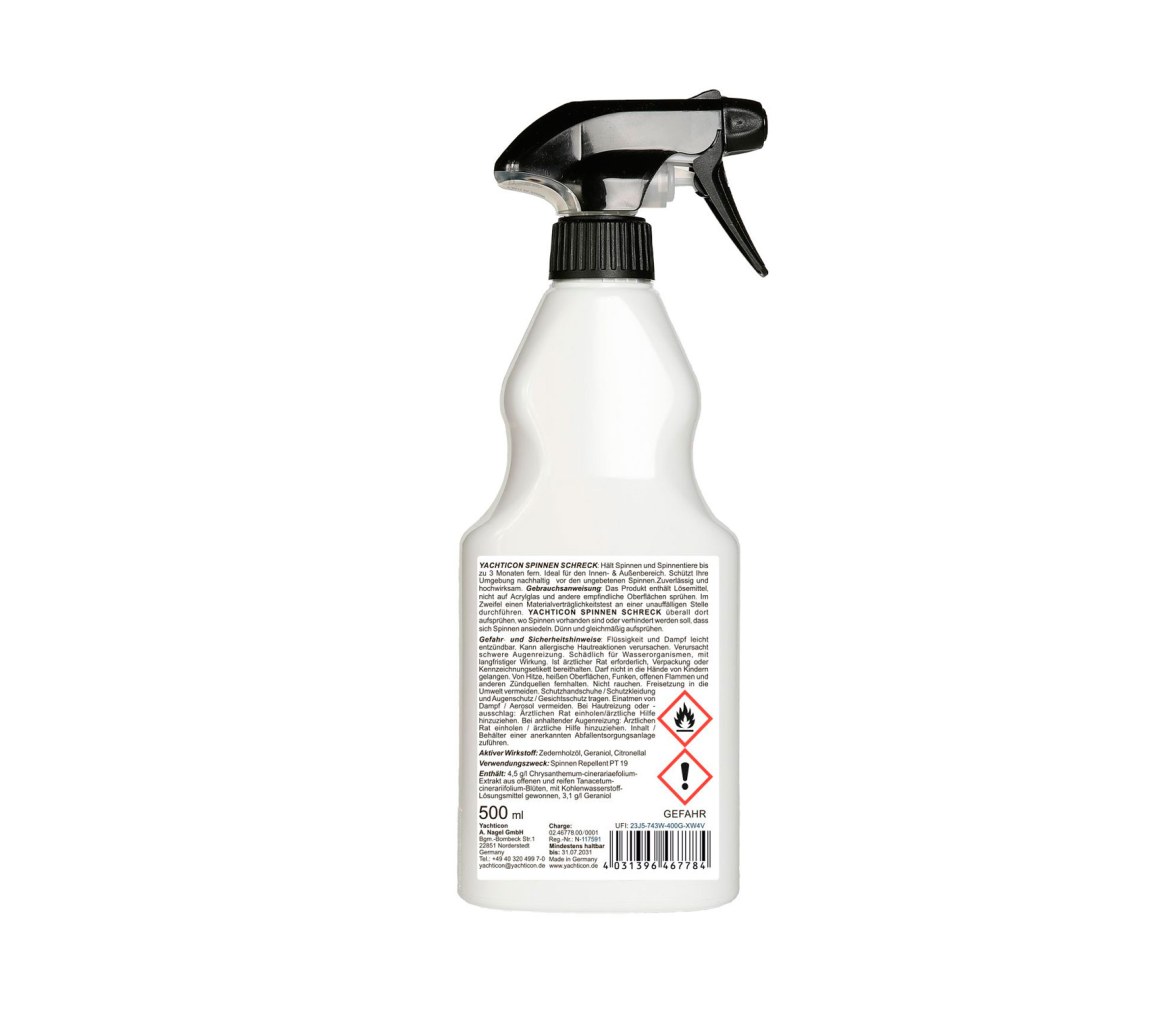 Yachticon Spray Repelente de Arañas