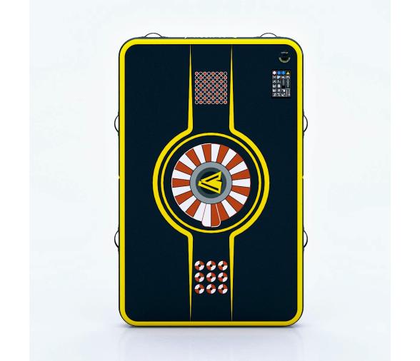 Vetus YellowV Heartbeat8 Plataforma de baño inflable