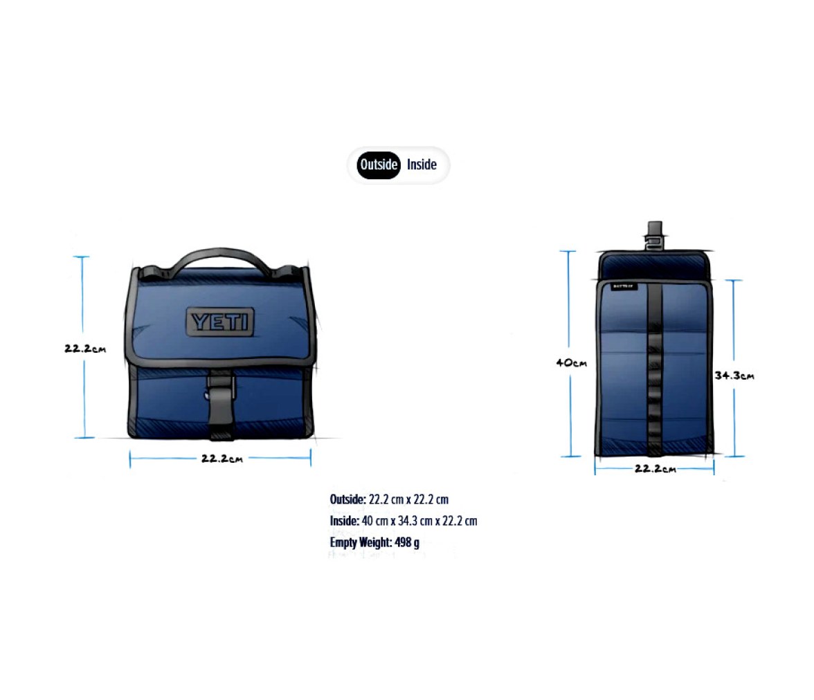 Yeti Mochila para alimentos