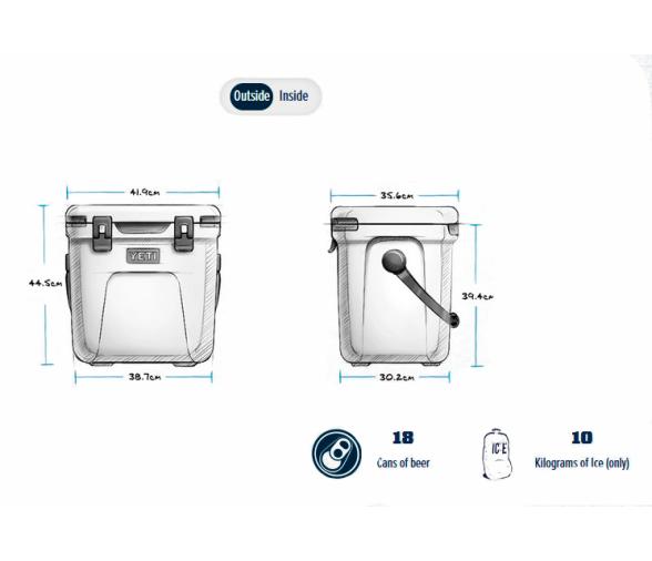 Yeti Nevera Portatil Roadie 24