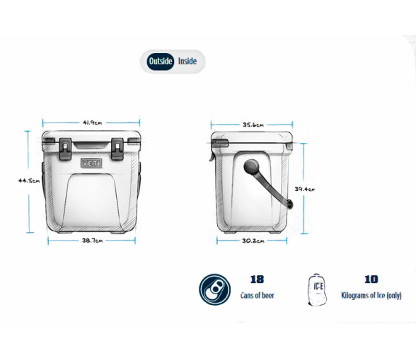 Yeti Nevera Portatil Roadie 24