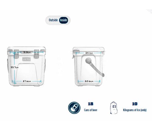 Yeti Nevera Portatil Roadie 24