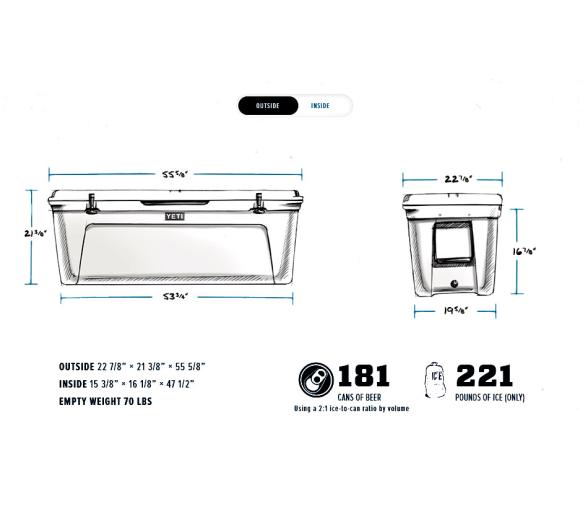 Yeti Nevera Portatil Tundra 250
