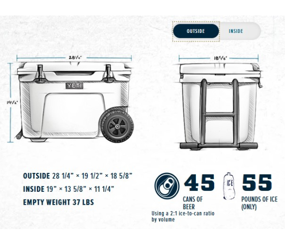 Yeti Nevera rígida Tundra Haul