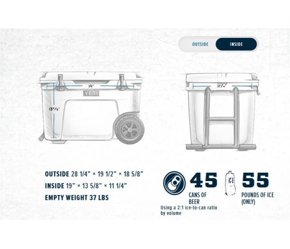Yeti Nevera rígida Tundra Haul