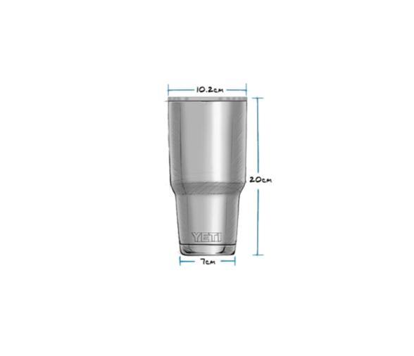 Yeti Vaso Rambler de 30 oz