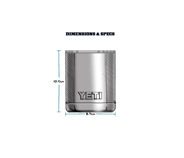 Yeti Vaso Rambler Lowball 10 OZ