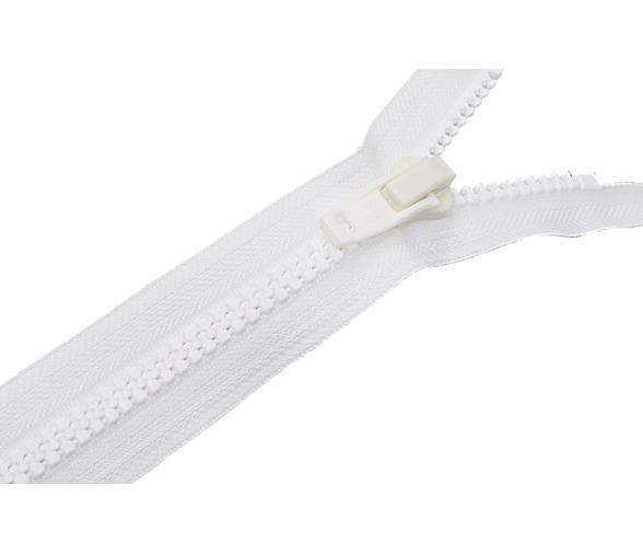 YKK Cremallera de dientes Malla 5 Blanca