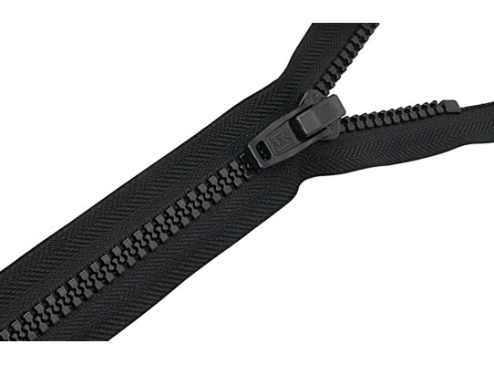 YKK Black Tooth Zipper Mesh 5
